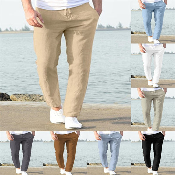 Men's Linen Casual Pants